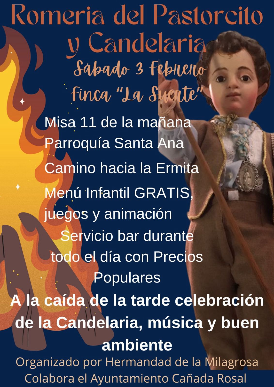 CARTEL ROMERÍA PASTORCITO