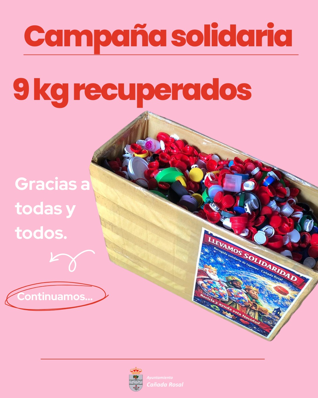 CARTEL CAMPAÑA TAPONES