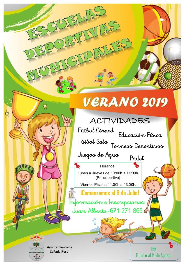 CARTEL ESCUELA DE VERANO 2019
