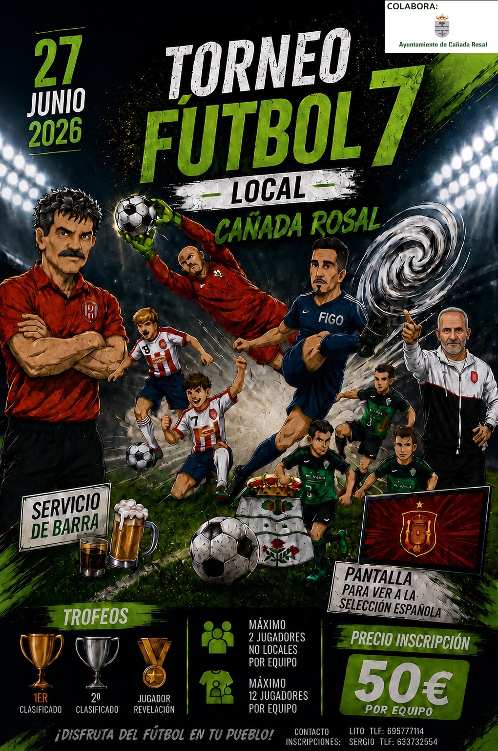 CARTEL TORNEO FÚTBOL 7