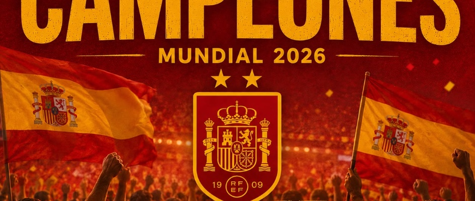 ESPAÑA CAMPEONA MUNDIAL 2026
