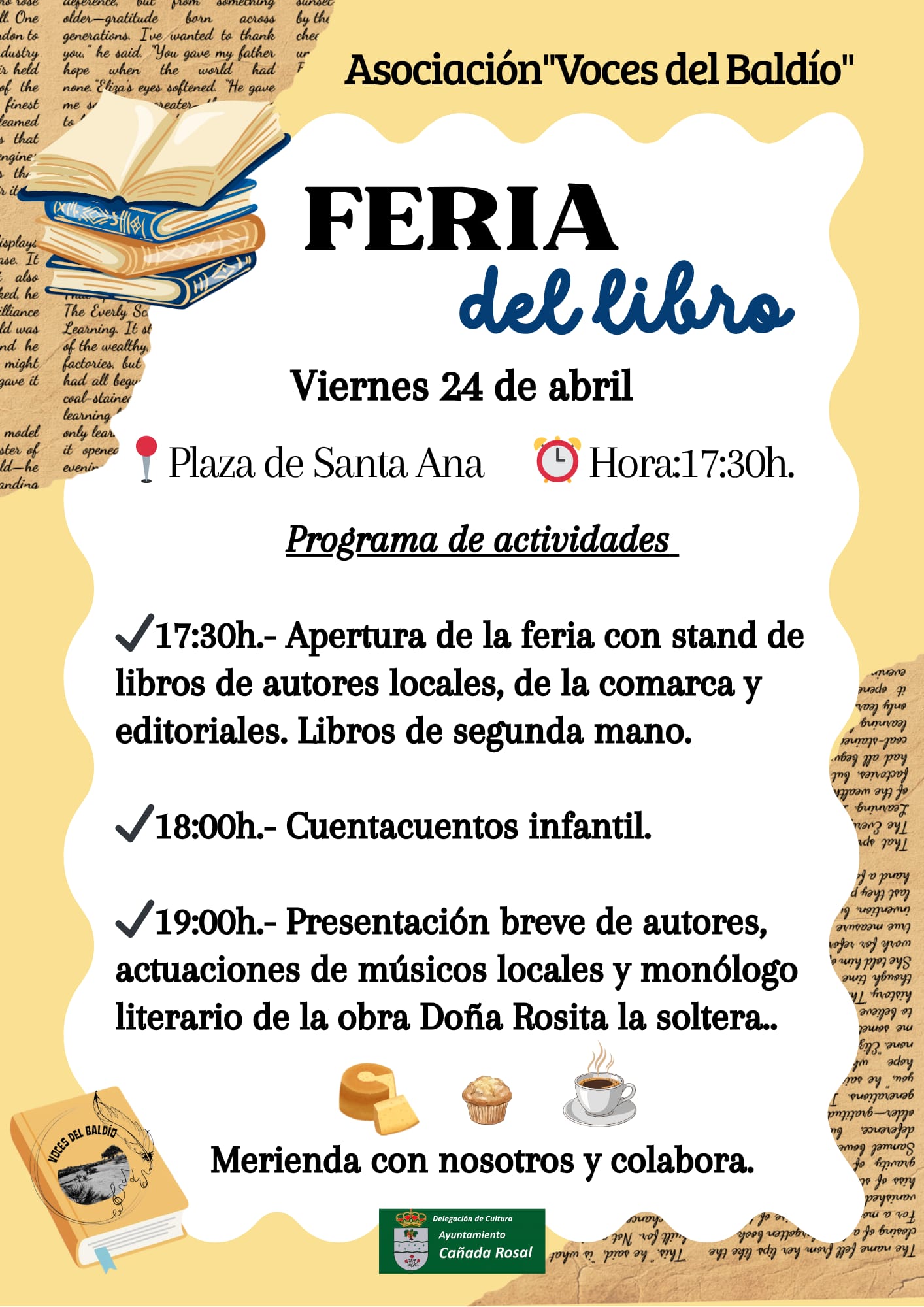cartel feria del libro