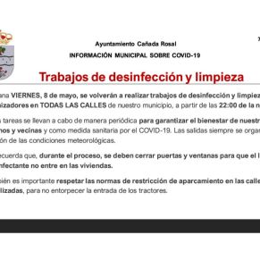 Informe Ayto.Cañada coronavirus 7-5-202