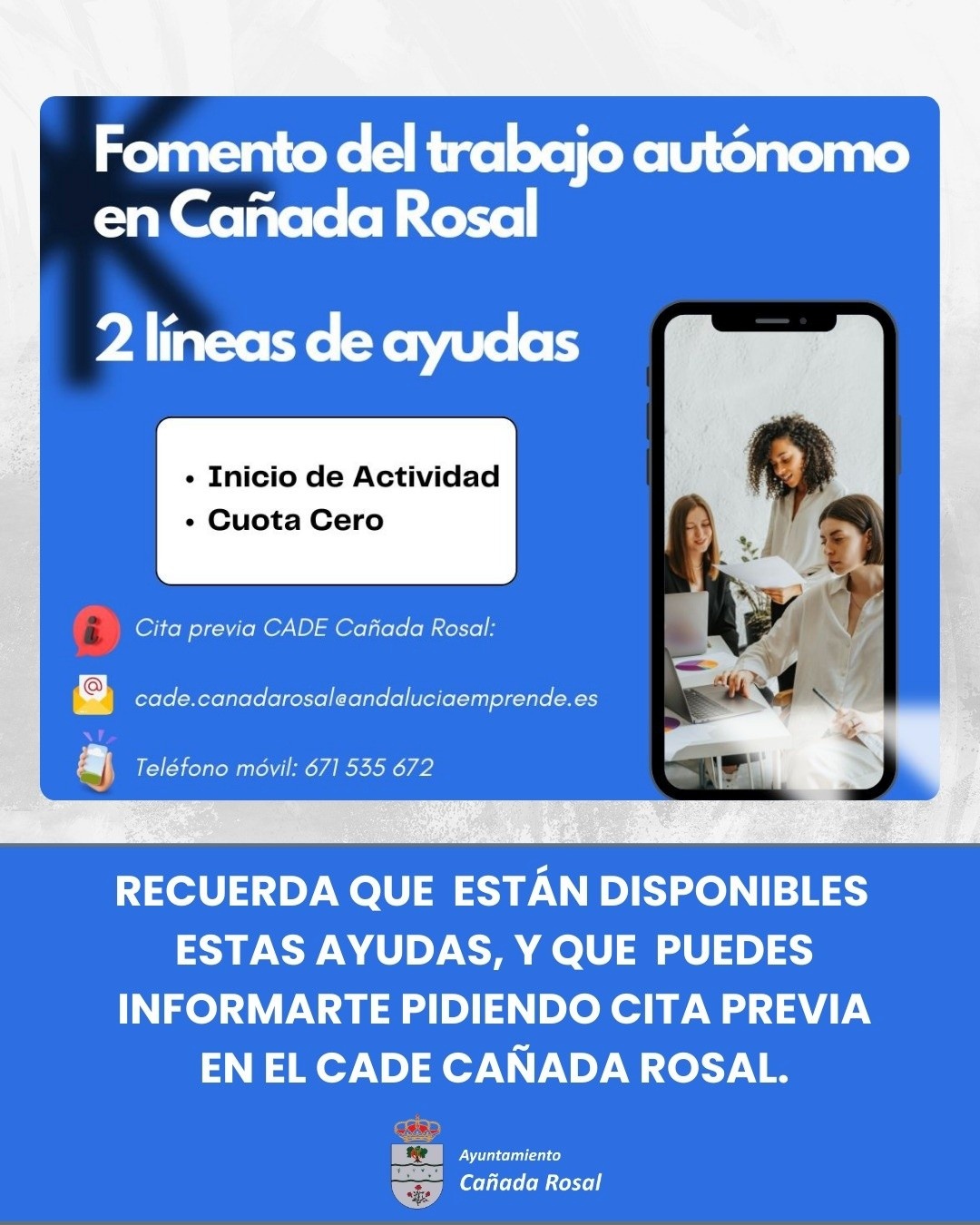 CARTEL AYUDAS AUTÓNOMOS