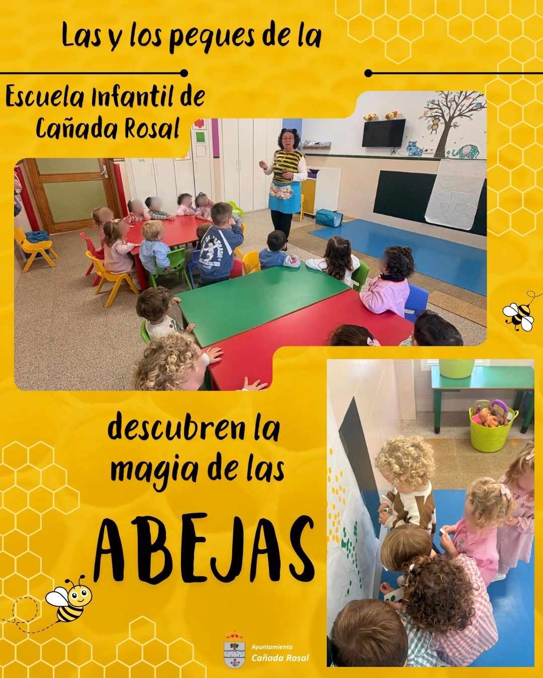 Las abejas en la guardería