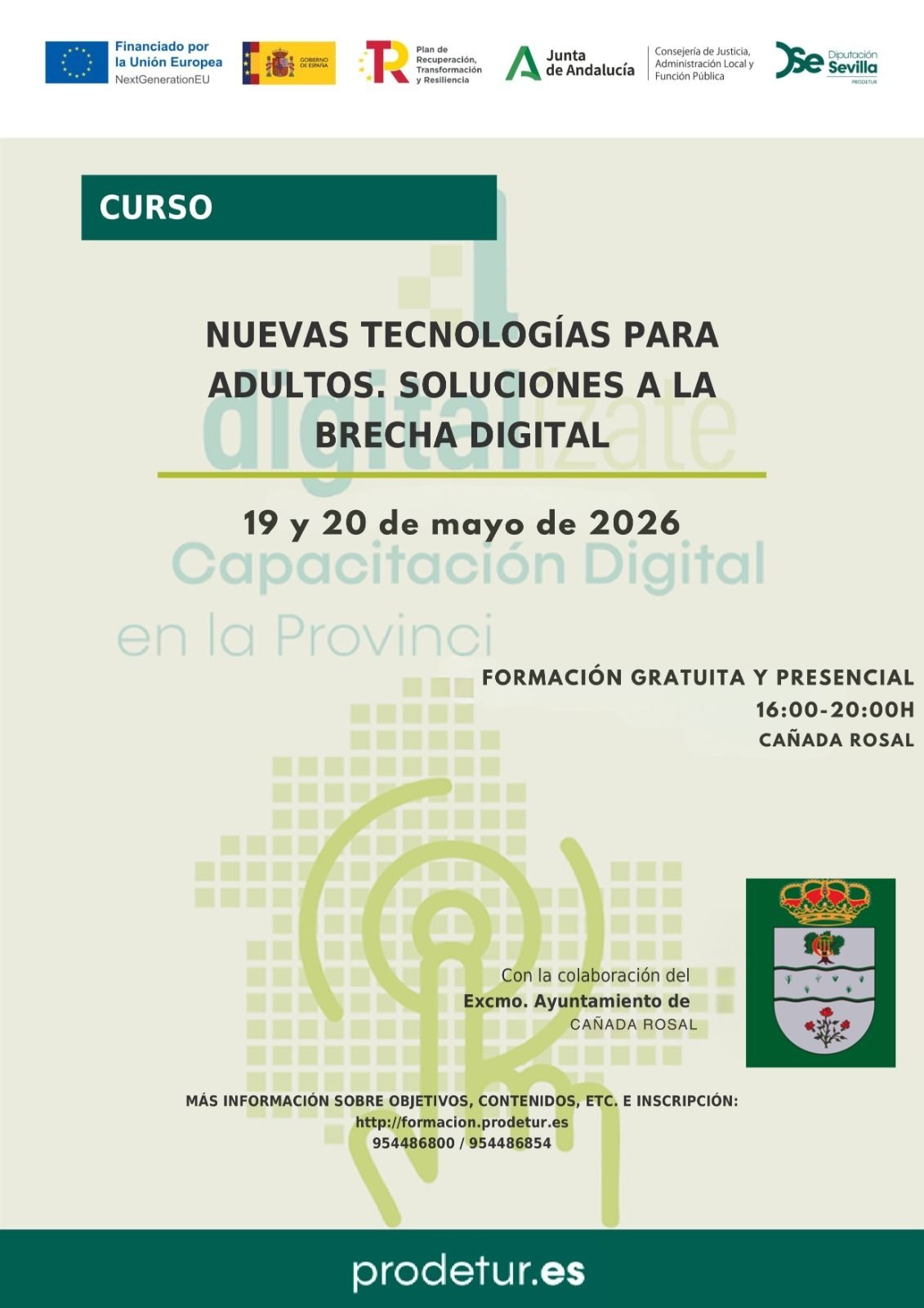 curso prodetur nuevas tecnologías