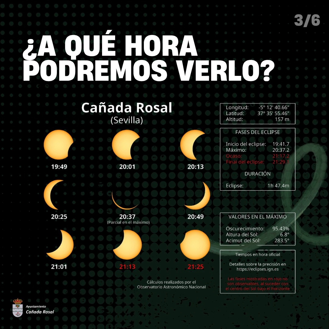 horario eclise